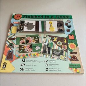 Wild Things Party Kit with Animal Designs Kit no ribbons